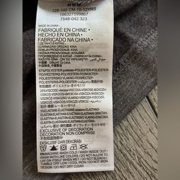 Hurley Gray Casual Hoodie - Picture 4 of 4